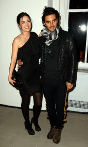 Katie with Yigal Azrouel